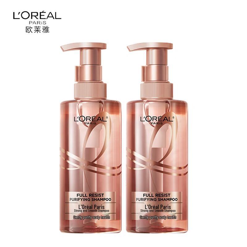 

L Oréal Strong & Smooth Ginger Anti-Breakage Shampoo Duo Pack