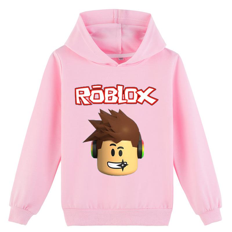 

Boys Girls 1-13Y Hoodie Pullover Warm Fleece Sweatshirt Soft Durable Colorfast Kids Versatile Cozy Jumper 100cm розовый