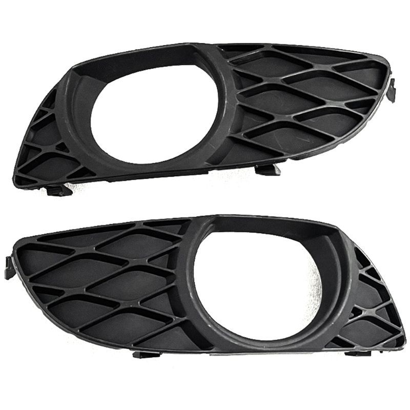 AC34-Front Bumper Fog Light Frame Front Bumper Hole Cover Fog Lamp Cover Fortoyota Yaris VITZ 52128-52040 52127-52220