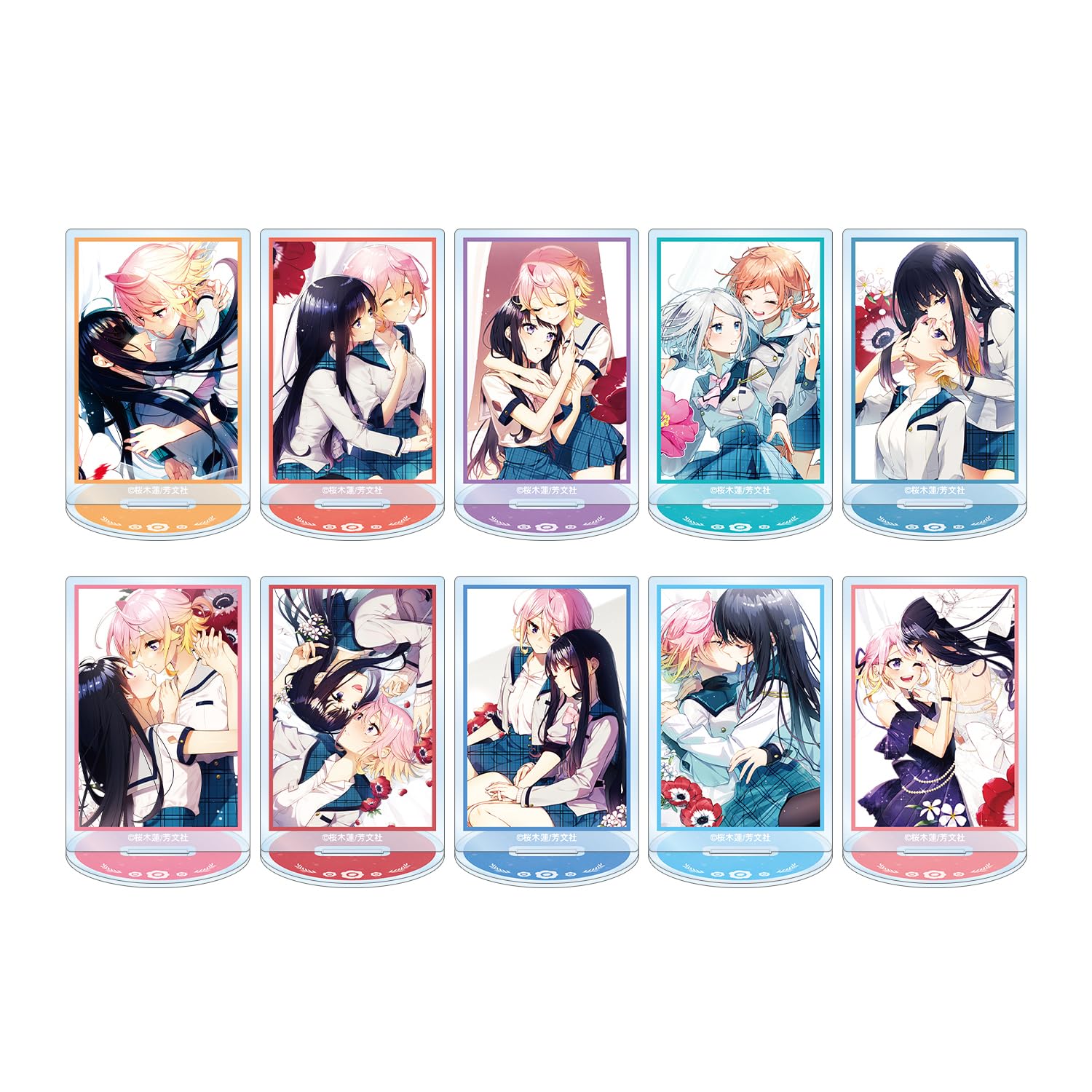 

Анемона Начинает Горячо Торговать Акриловые Подставки Коробка из 10