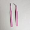2pcs, stainless steel tweezers, color tweezers, Guka tweezers