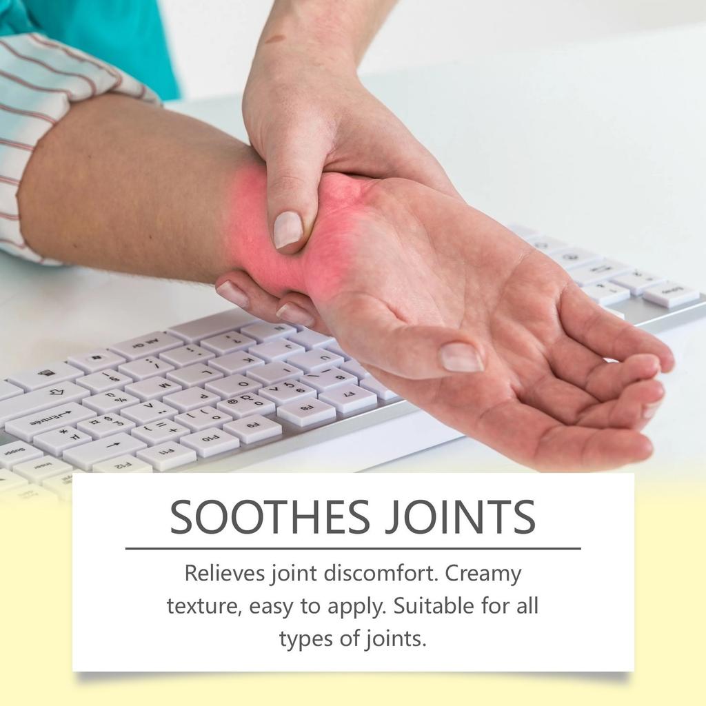 Joint Pain Relief Cream Soothes Joint Discomfort , Provides Gentle Care And Comfort. Joint Care Cream