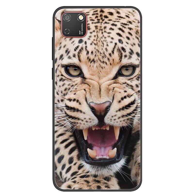 For Huawei Y5P Case Black Bumper Silicone TPU Soft Phone Cover For Huawei Y5P 2020 DRA-LX9 Y5 P Case Cartoon Fundas Y 5P
