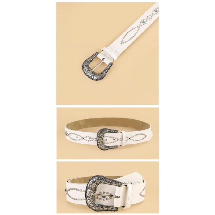 Waist Belt Chain Studded Belt for Casual Costume Belt for Jeans Wrap Dress