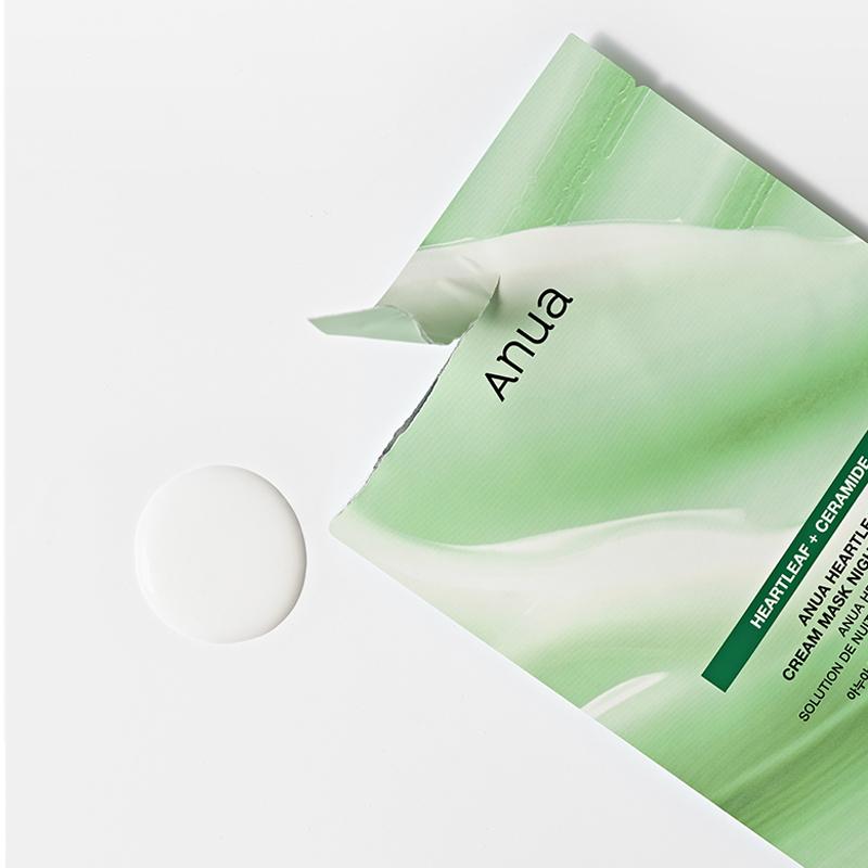 Anua Heartleaf Cream Mask Night Solution 25ml*10EA