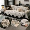 Vintage Blume Verdicken Chenille Sofabezug Sofadecke Einfache Kissen Ins Wind Sand Haartuch Mode Picknickdecke Sofahandtuch