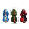 Children's Plush Backpack with Removable Hood Fun Dinosaur Theme Children's Toy School Bag for Preschool or Short Trip