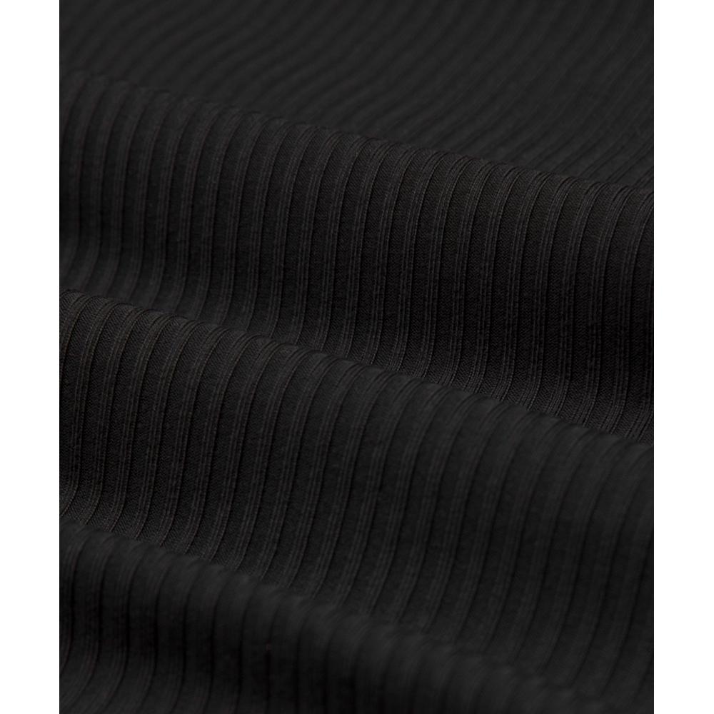 Lululemon Ribbed Scoop Back Yoga Long Sleeve Shirt Black