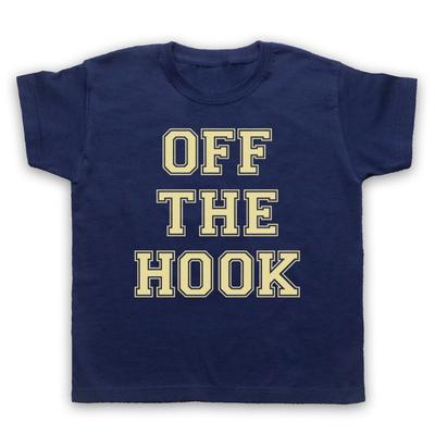 Off The Hook Hipster Retro Slogan Funny Cool Awesome Kids Childs T-Shirt