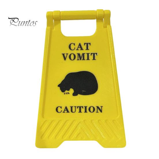

Знак «Рвота кошки» 4-дюймовый черный силуэт кошки, предупреждающий знак «Рвота кошки» Знак «Осторожно, рвота кошки» для владельцев кошек, дома или в местах содержания домашних животных B