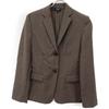 Theory 24 Years Brown Crisp Twill SB Slim Blazer UL Tailored Jacket Jacket 0 BrownUsed