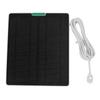 10W Solar Panel Fit for Arlo Pro 5S Security Camera ETFE Monocrystalline Silicon Security Camera Solar Panel Charger