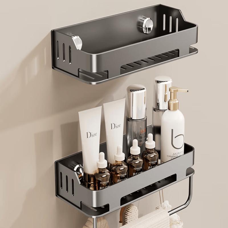 Modern Suction Cup Kitchen Storage & Seasoning Rack