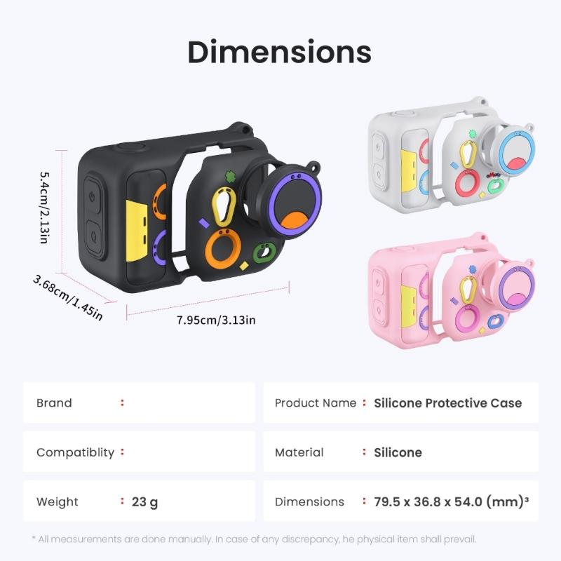 Shockproof Silicone Cover With Quick Release Mount for Go Ultra Camera Accessories AntiSlip Protective Case