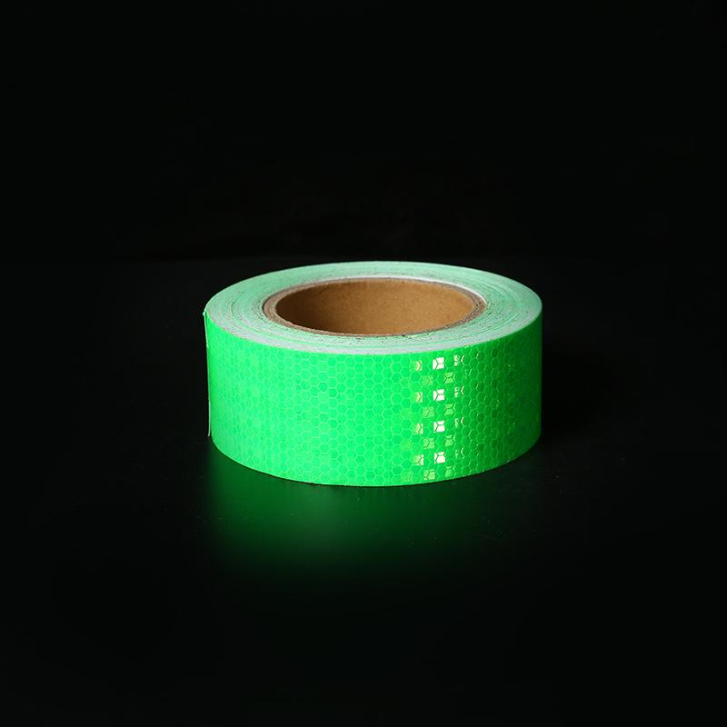 Solid Color High-Intensity Reflective Safety Tape for Anti-Collision & Traffic Warning