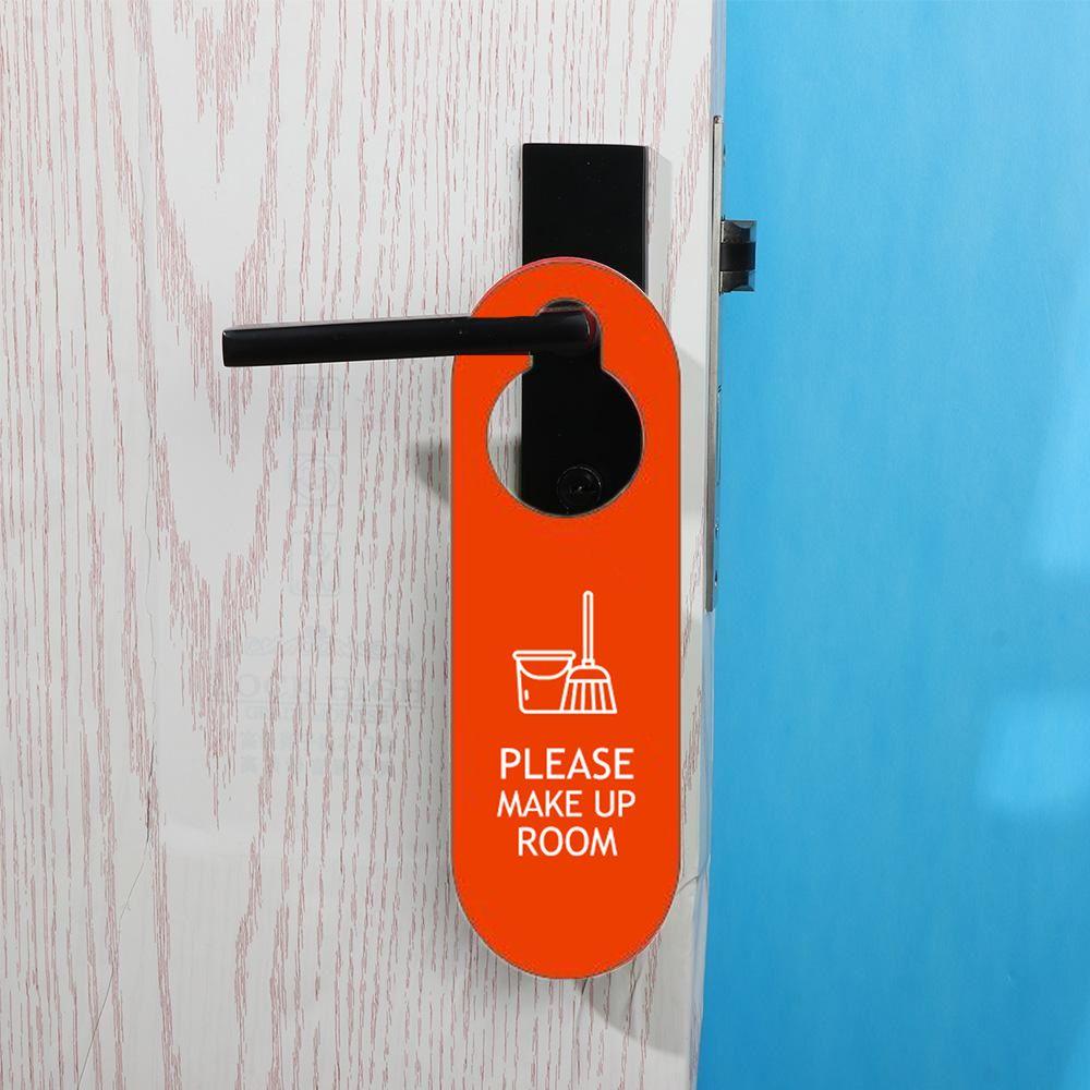 Hotel Bulletin Board Do Not Disturb Signs Door Knobs Hanger Pendant Door Hanger Tags Cleaning Label