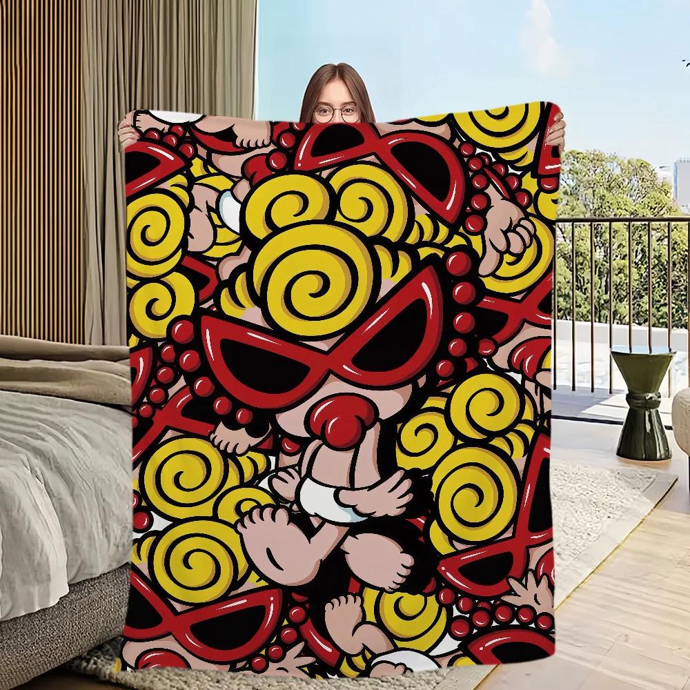 

Cozy Soft Plush Throw Blanket for Sofa Living Room Office Bedroom Travel Hysteric Gift Fashionable Flannel Home Textile 100x150cm