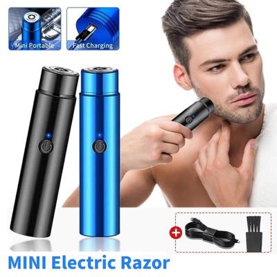 JLL033 Mini Portable Electric Shaver For Men USB Rechargeable Electric Razor Lower Noise Washable Beard Knife Men's Shavers Beard Trimmer for Travel