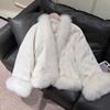 A new fox hair down liner medium women's fur coat Haining real hair
