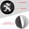 4pcs 56mm Car Wheel Center Hub Cap Rim Cover Emblem Stickers For Peugeot 206 207 208 306 307 308 508 106 107 108 2008 3008 5008