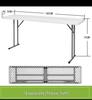 Portable Waterproof Folding Table for Outdoor Events