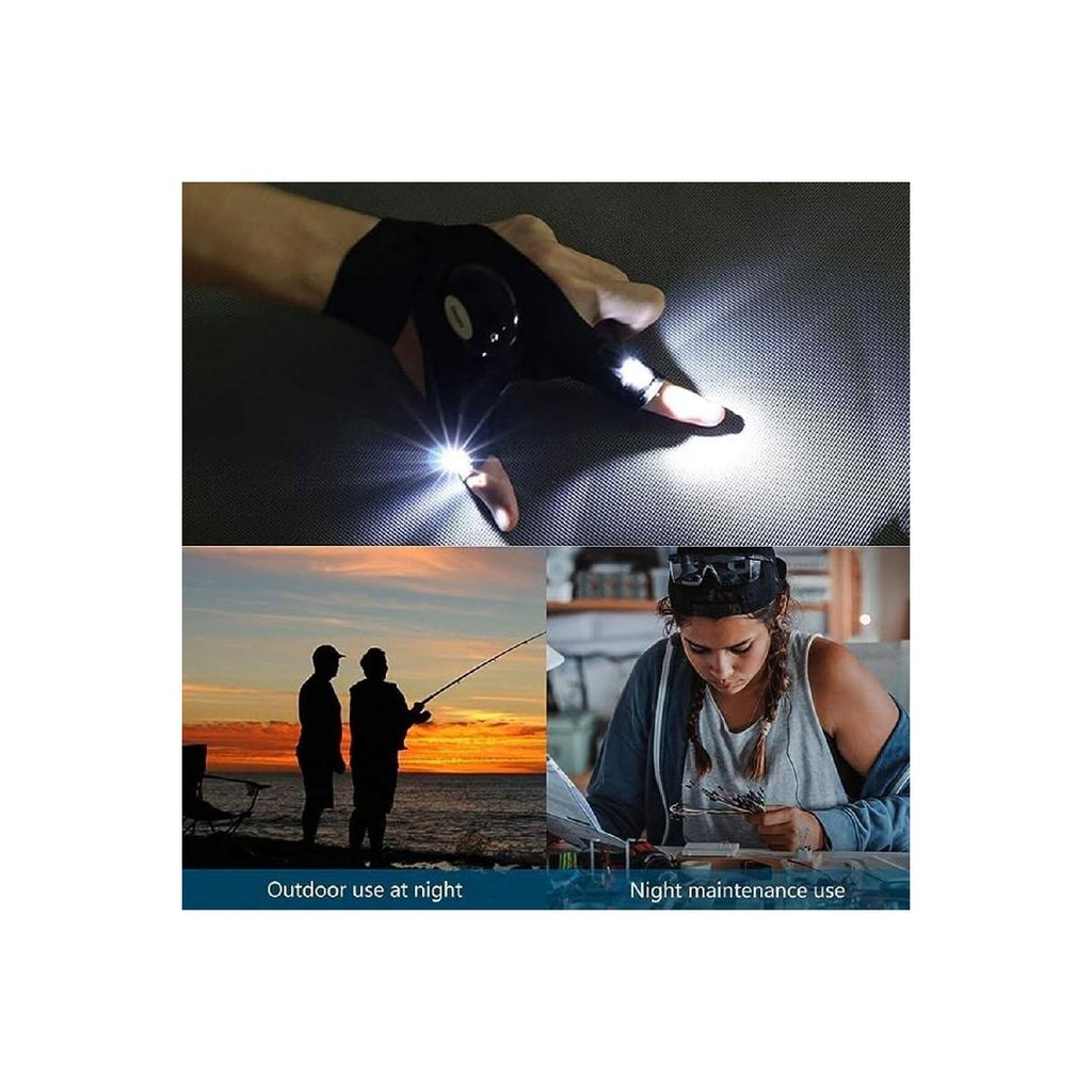 Led Light Work Gloves