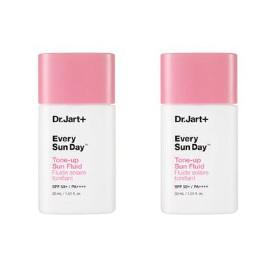 Every Sun Day Tone-Up Sun Fluid SPF50+ PA++++ 30ml ×2 Brightening Tone-Up Sunscreen