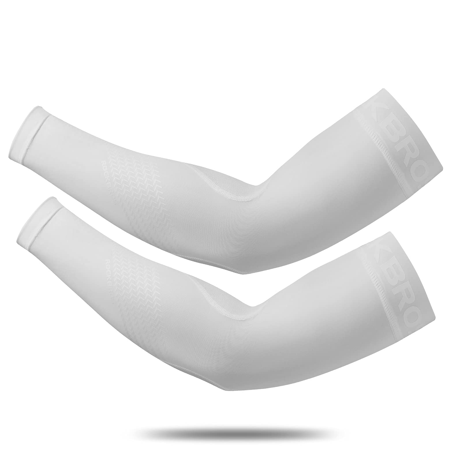 

ROCKBROS Белые нарукавники от УФ-излучения, Охлаждающие, Защитные, Нескользящие, Влагоотводящие, Быстросохнущие, Летние, Спортивные, Гольф, Велоспорт, Работа, Рыбалка, Бейсбол,