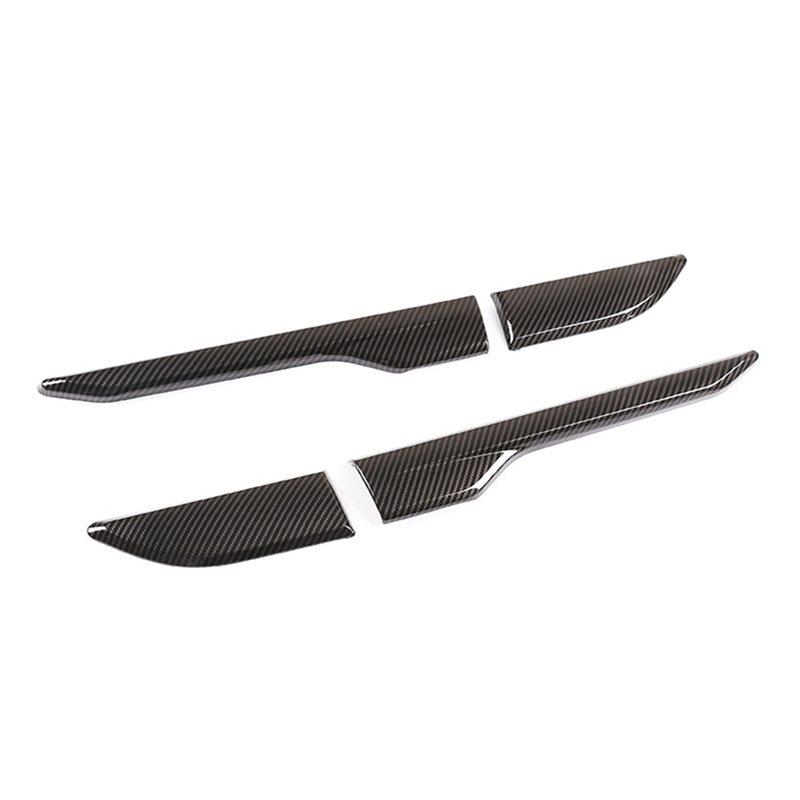 Air Wing Vent Cover Trim For Car Side Fender For Land Rover Range Rover EVOQUE 2012-2018 Carbon Fibre Carbon Fiber Pattern