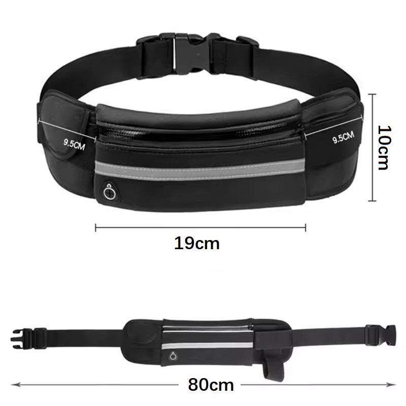 

Running Waist bag Men Women Marathon Cycling Multi-functional bags With Water Bottle Waterproof Phone bag unisex Waist Belt pack
