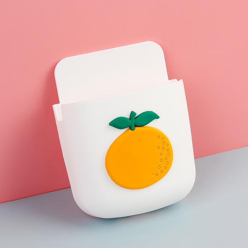 Cute Cartoon Wall-Mounted Phone Holder & Storage Box - 10 Pack