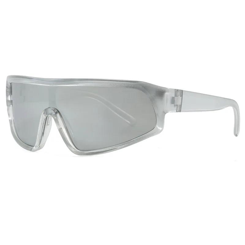 New UV400 One-piece Cycling Sunglasses Women Sports Outdoor Photography Neutral Street Sunscreen Glasses