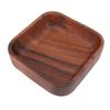 Holz Obstschale Quadratisch Chinesischer Stil Massivholz Tee Snack Dessert Servierplatte für Zuhause