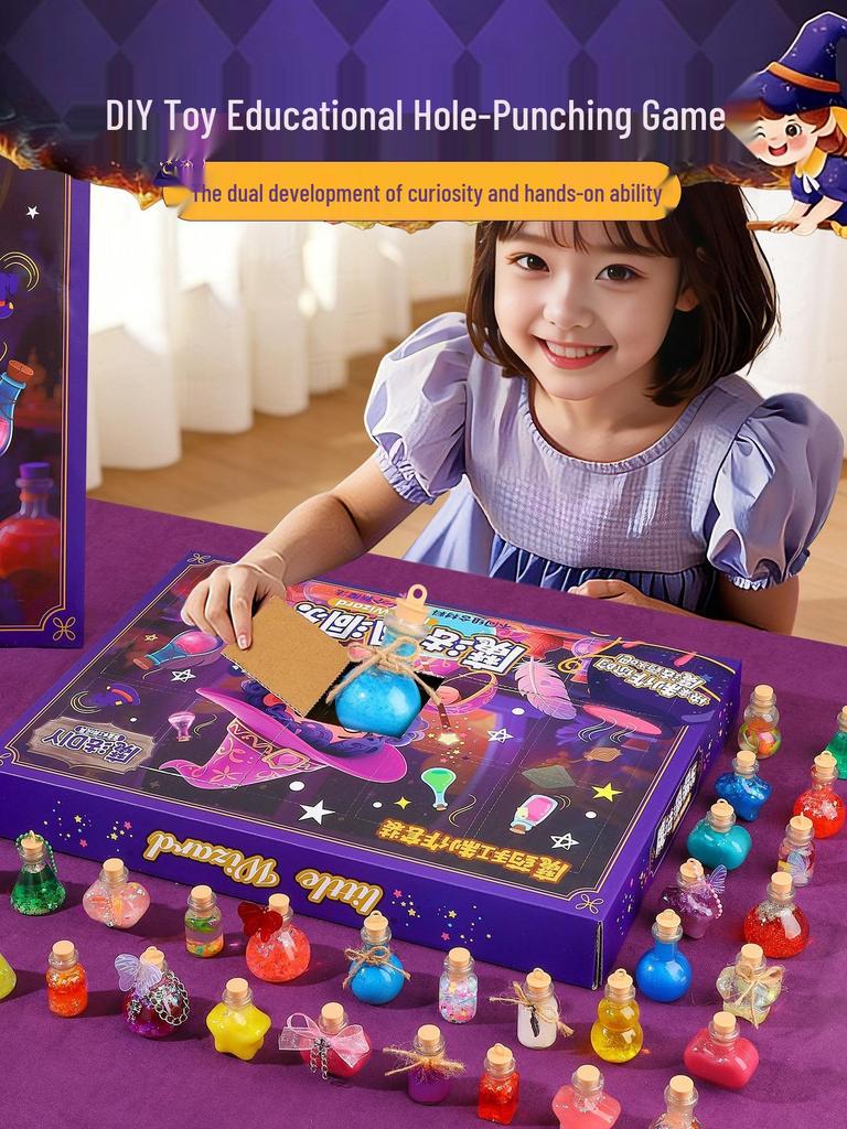 Children's DIY Wizard Potion Toy Set - Halloween Fantasy Gift