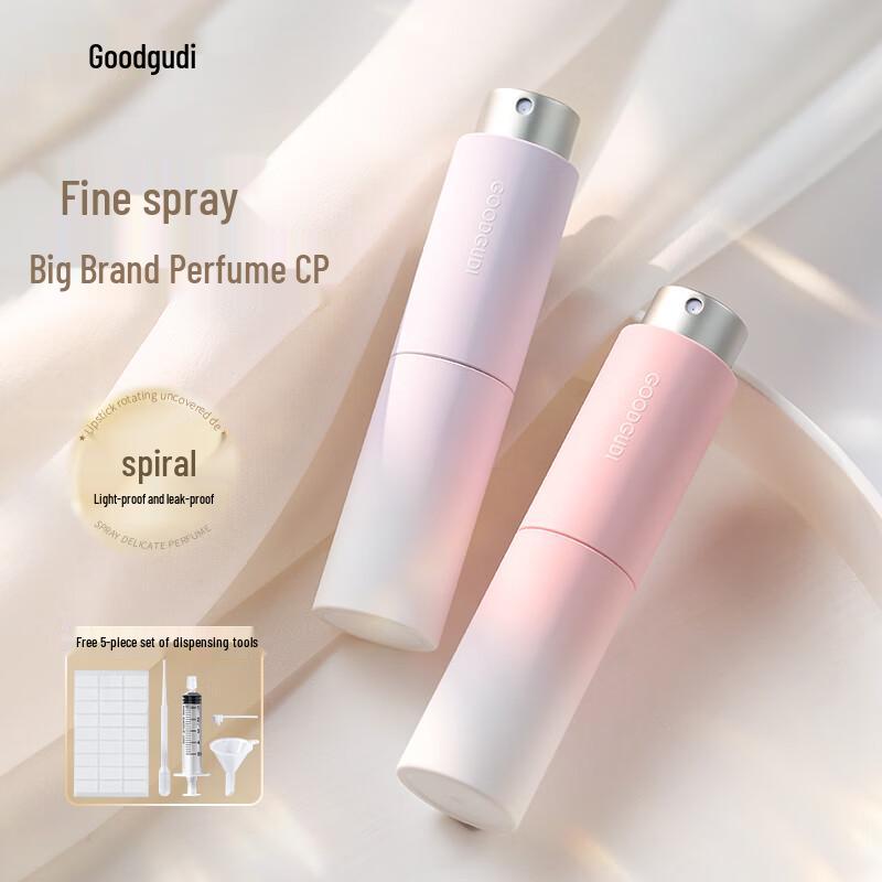 Portable Rotary Perfume Atomizer Bottle 10ml