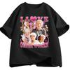 Ich liebe ältere Frauen lustiges Meme T-Shirt 2026 Sommer Herren Damen Lässig Baumwolle Mode Humorvoll Übergroßes T-Shirt Street Wear