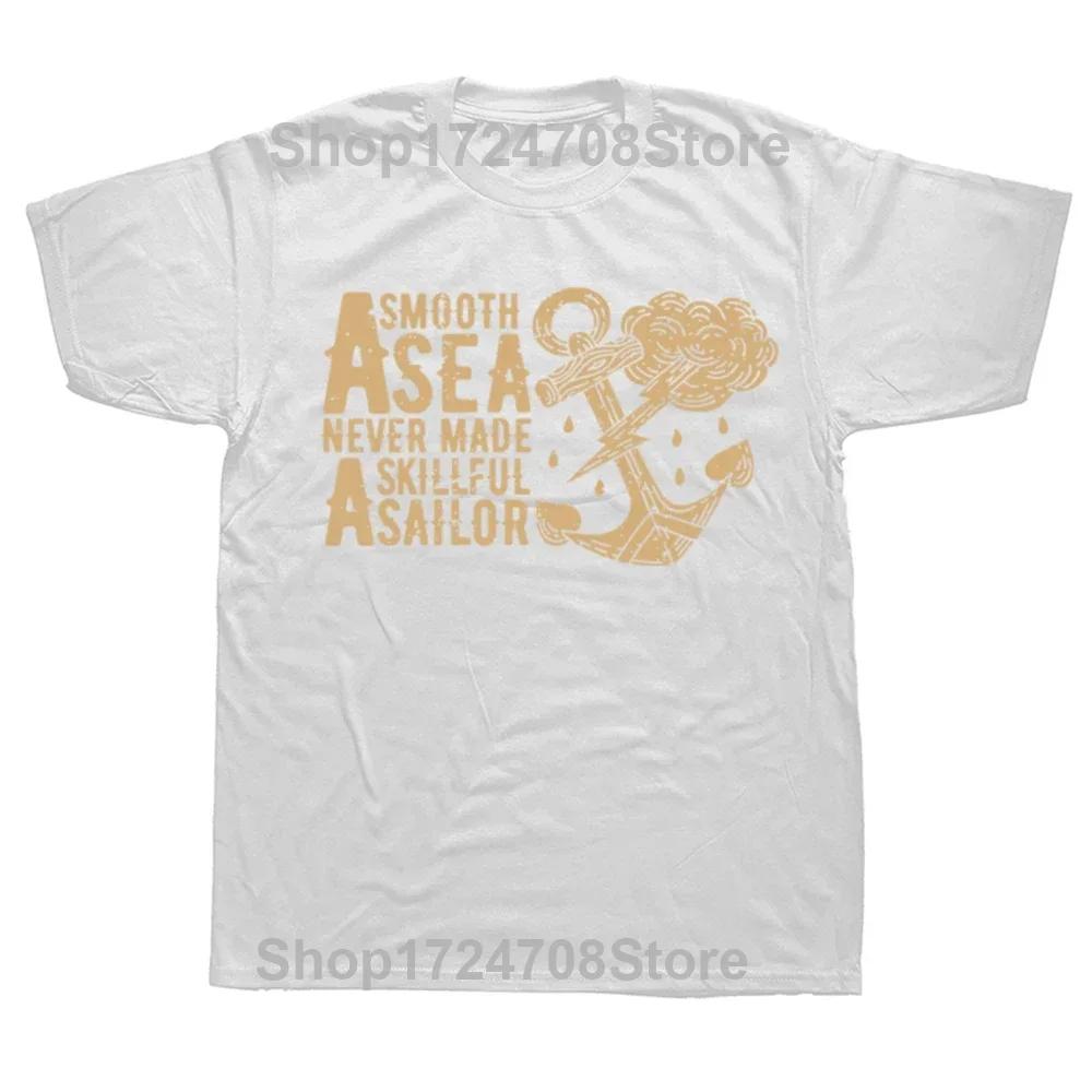 Funny I'd Rather Be Sailing Sail Boat Sailboat Sailor T Shirts Summer Graphic Streetwear Short Sleeve Birthday Gifts T-shirt Men