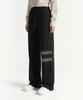 BORN SLIPPY Crystal Wave Wide Sweat Pants (Black)