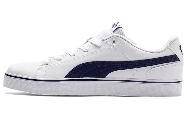PUMA Court Point Vulc V2 White Blue 362946-08 37.5
