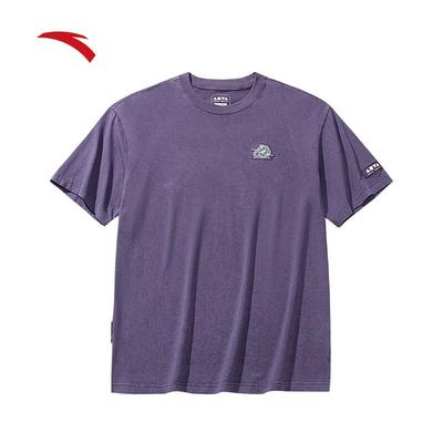 Anta Unisex Cotton Skateboard Culture Short-Sleeve T-Shirt