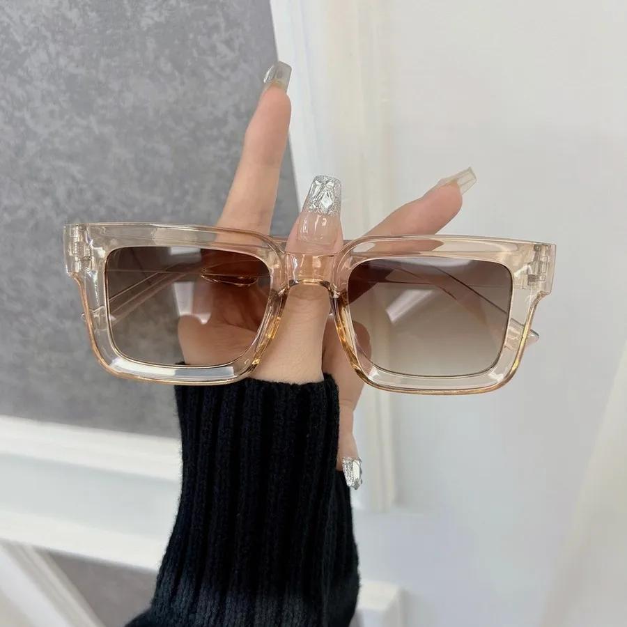 Casual Square Sunglasses Women Men Classic Sun Glasses Female Male Designer Retro Fashion Outdoors Shades