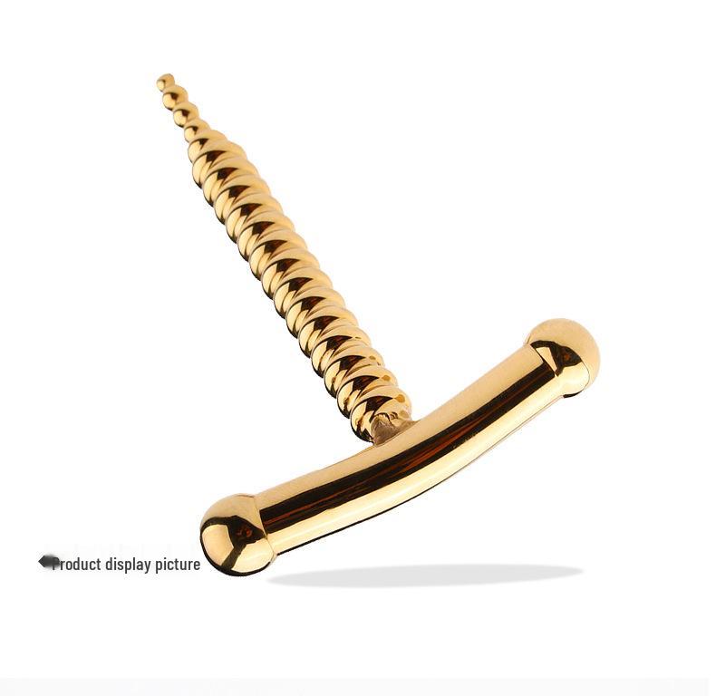 Stainless Steel Urethral Sound Metal Glans Plug for Male Stimulation 