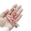 Colorful Sequins Good Luck Pendant 2025 New Year Keyring Bag Charms New Year Keychain  Kids