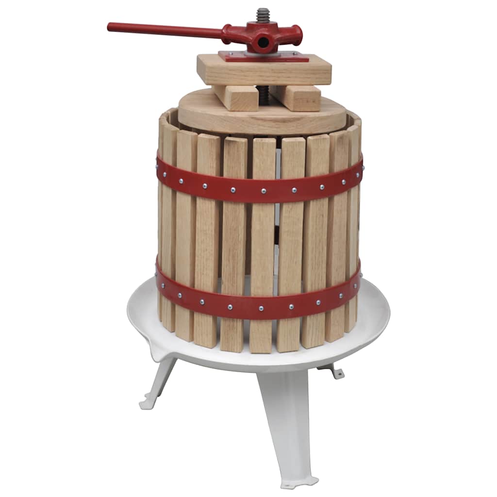 Vidaxl 2-Piece Fruit and Wine Press and Crusher Set