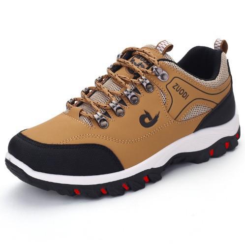 Autumn Men's Low Cut Single Shoes, Plus Size Men's Shoes, Wear-resistant, Anti Slip, Casual Sports Hiking Shoes