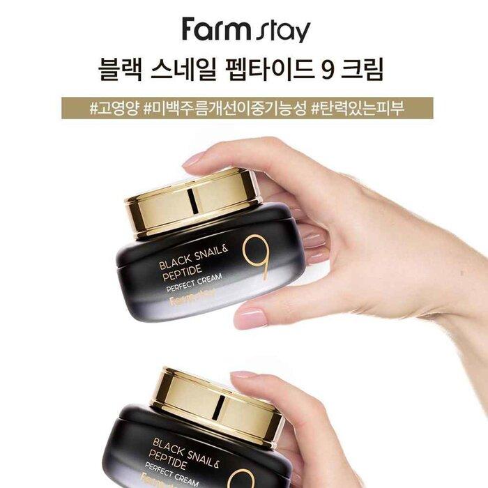 FARM STAY Black Snail & Peptide9 Perfect Cream