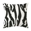 New Home Soft Decoration Geometric Milk Print Leopard Print Zebra Short Plush Ultra Soft Pillow Cushion Cover (Without Pillow Core)