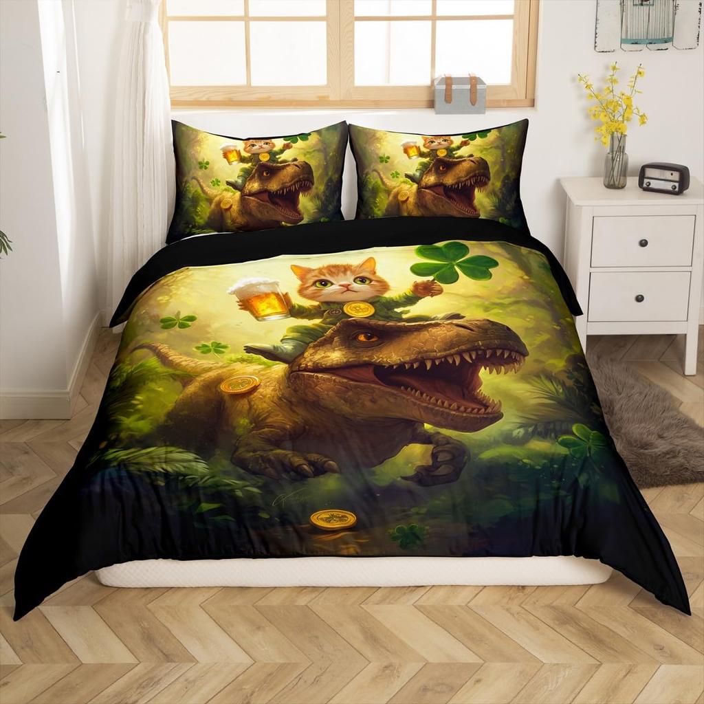 Goldmünzen Bettwäsche-Set Für Kinder Teenager Queen King Leichte Tagesdecke Bettbezug Schlafzimmer Dekor Geldzeichen Bettwäsche-Sets Ohne Bettdecke