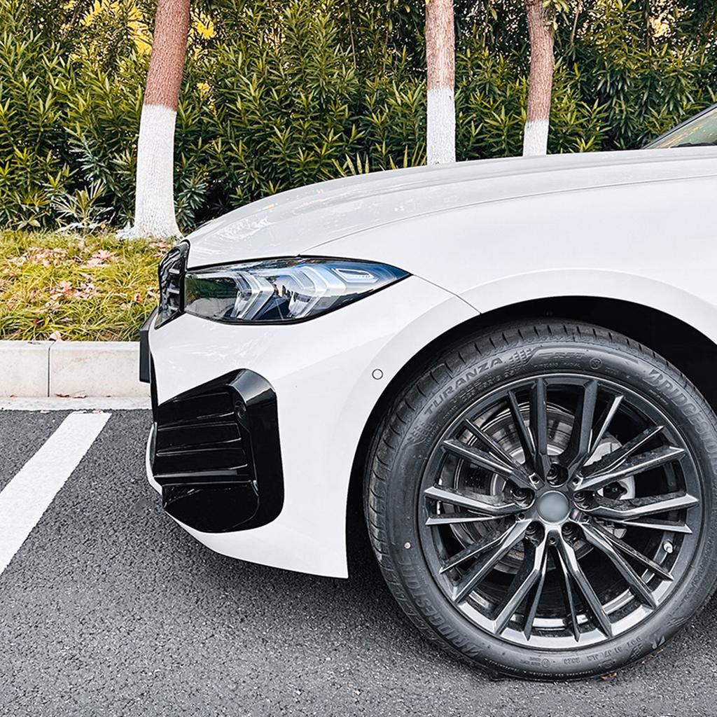 For BMW 3 Series G20 G21 LCI 320i 318i 325i 330i M Sport 2023-2024 Front Bumper Side Air Vent Spoiler Grill Fog Light Cover Trim