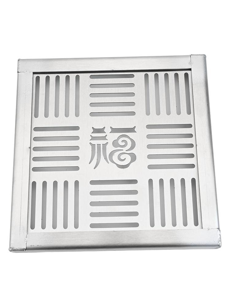 Robust Stainless Steel Floor Drain Cover for Urban and Residential Use